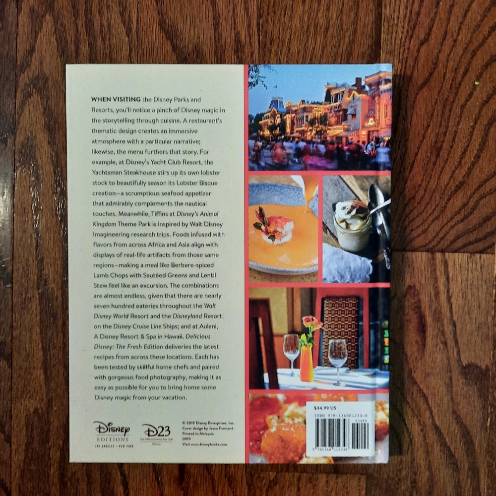 Delicious Disney Cookbook, Brand New - Picture 2 of 3